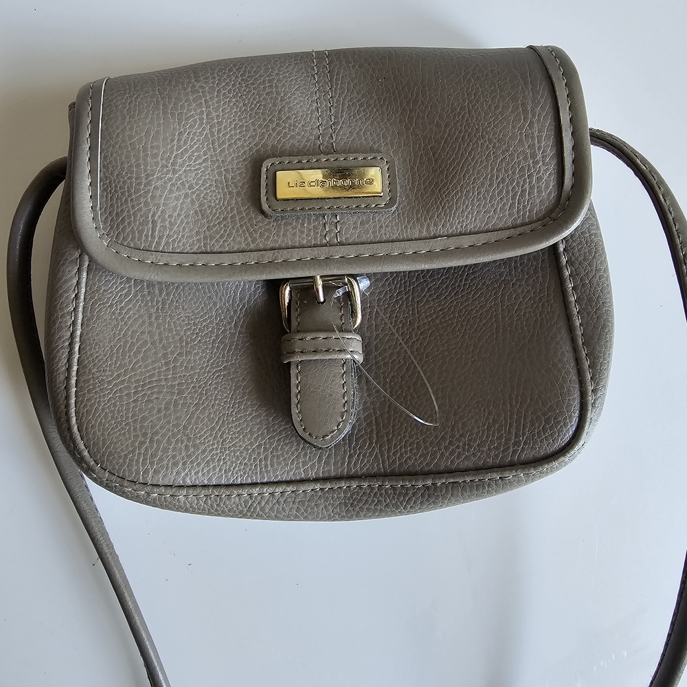 Liz Claiborne Taupe Crossbody Bag